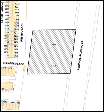 Map of survey Map of survey